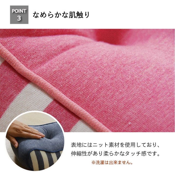 クッション エルマー腰当て 低反発 フリル 母の日 ギフト