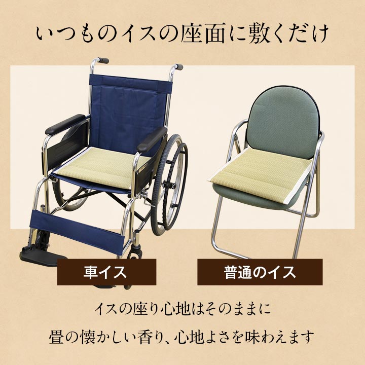 ヘルスケア 介護用品洗えるい草シート
