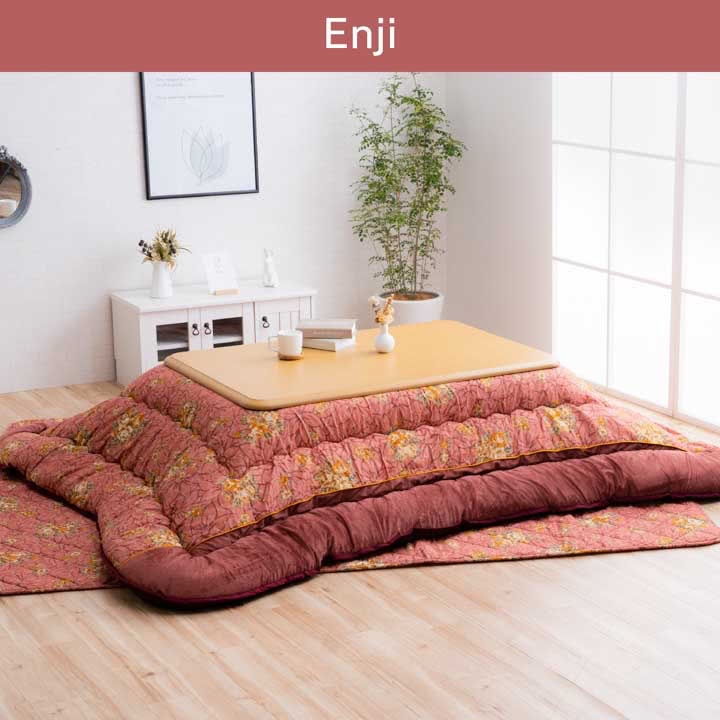 こたつ2点セット こたつ掛け布団 プラーナ 正方形 長方形