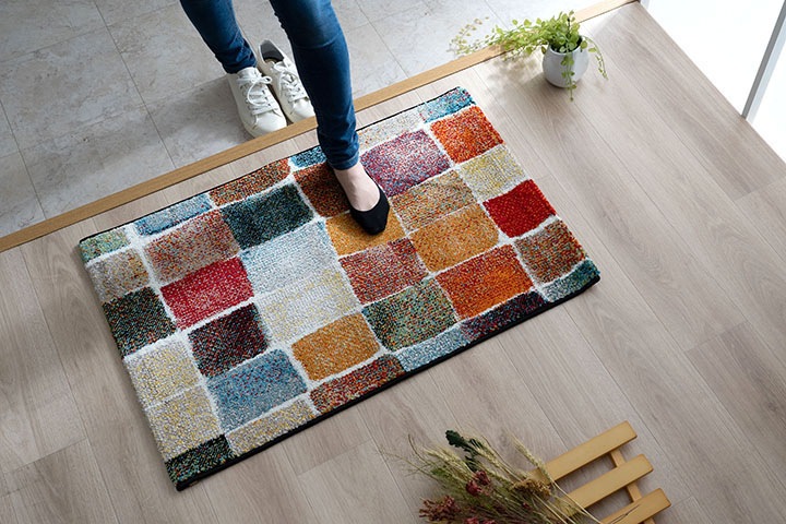 グラムスタイル 玄関マット 室内 屋内 ウィルトン織 50×80cm