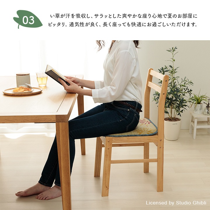 い草 シートクッション となりのトトロ 【選べる4柄】 約40×40cm 日本