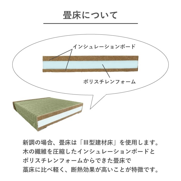 縁なし畳 琉球畳 和紙 新調 交換 【半畳サイズ:97cm×97cm以下】 本間・三六間・六一間 大建 ダイケン DAIKEN 大建工業 清流 カラー畳 おしゃれ