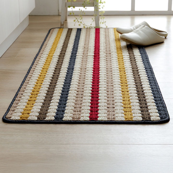 キッチンマット マルチマット ペルセ ハデス 洗える 滑り止め 45×75cm 45×120cm 45×180cm 45×240cm 80×170cm