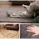 ラグ カーペット ファリー フェイクファー あったか フランネル オーバーロック加工