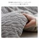 こたつ布団 ローラ 正方形 長方形 大判 洗える ラビットファー調 日本製 イケヒコ 厚掛け