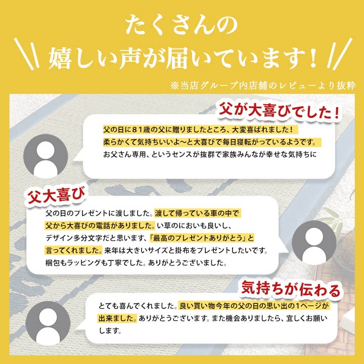 ごろ寝マット お父さん指定席 70×150㎝ お昼寝マット い草 い草マット 父の日 敬老の日 ギフト プレゼント
