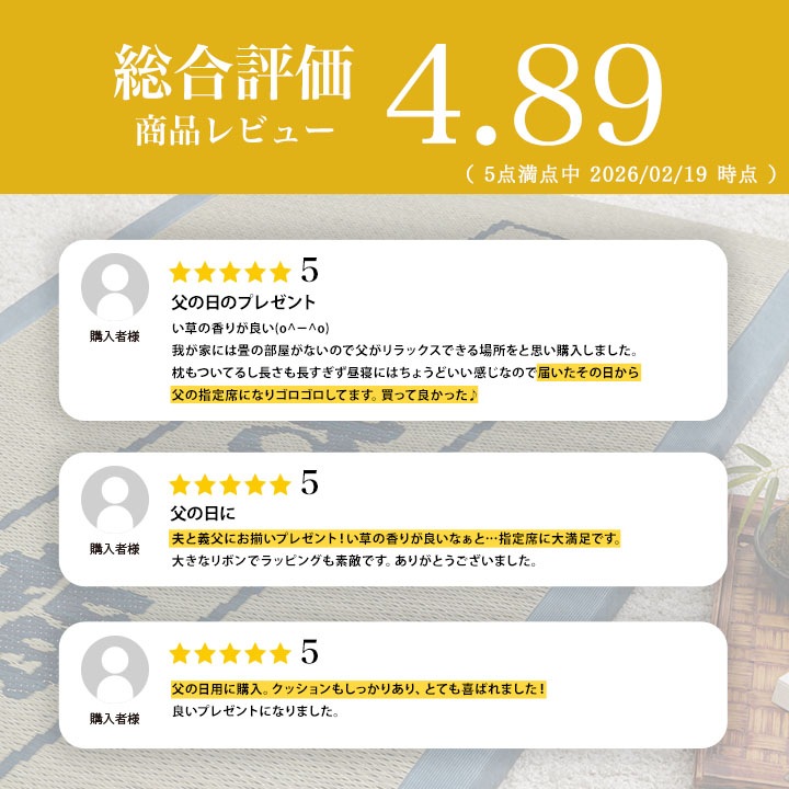 お父さん指定席&枕 2点セット 親父の場所 い草 い草枕 い草マット お昼寝 お昼寝マット 父の日 敬老の日 ギフト プレゼント
