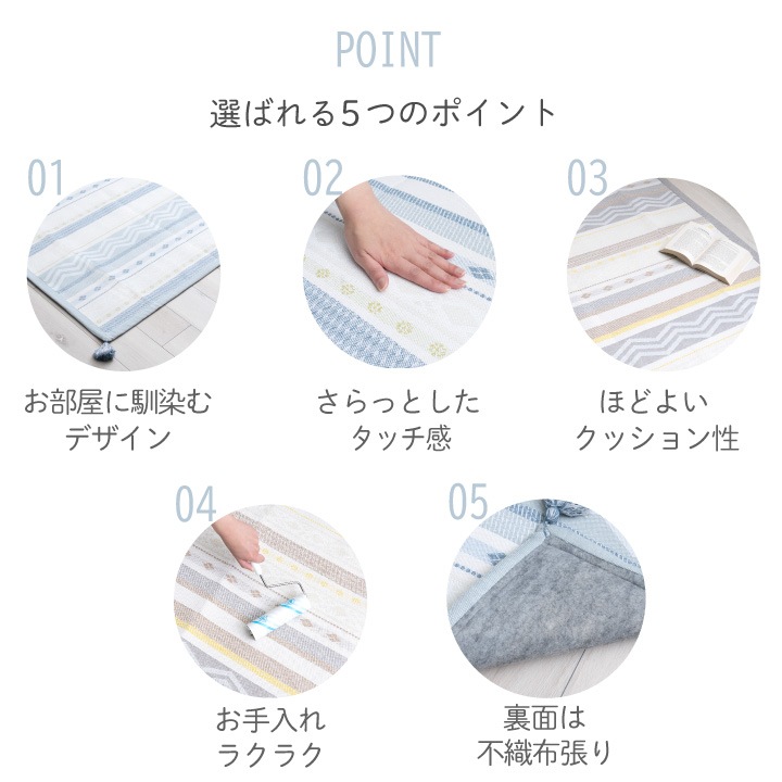 ボンディングラグ　ブリージ
