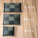 畳ピロー い草枕 畳枕 畳クッション 国産い草 Edokomon 江戸小紋 ブラック Plain プレーン い草クッション ブラック 吸湿 消臭 抗菌