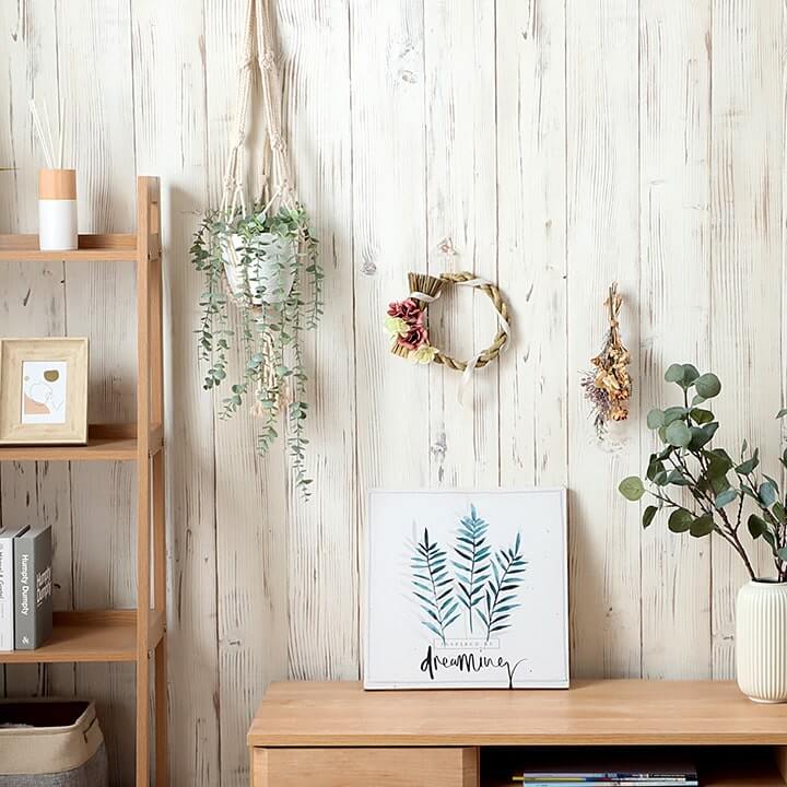 ハンドメイド い草リース 約20cm 玄関リング しめ縄 玄関飾り 正月飾り しめ飾り