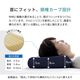 洗えるウレタン枕 速乾 洗濯機で洗える 30×50×7-9cm