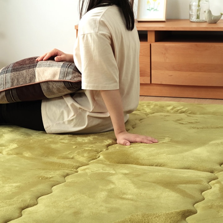 こたつ敷布団 スムース 正方形 長方形 無地 40mm厚｜イケヒコ公式通販