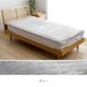 敷パッド ソニーク あったか 寝具 ベッドパッド シングル フランネル キルト加工 ゴムバンド付き 洗濯機OK