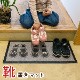 玄関マット 靴置きマットお子様 あしあとタイプ　