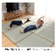 置き畳 ユニット畳 あぐら 半畳 70cm/82cm 国産 い草 畳マット フローリング畳 サイズオーダー可 厚み約17mm