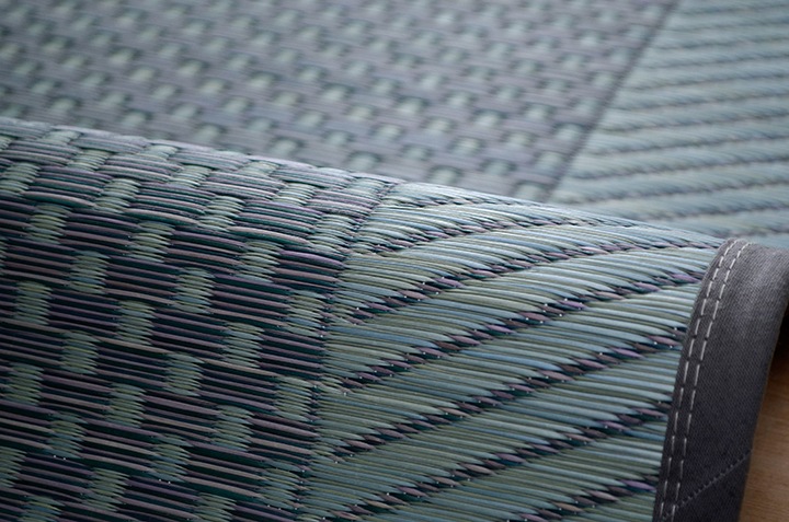 国産 い草ラグ モーニング 和モダン シンプル 市松 191×191cm 191×250cm