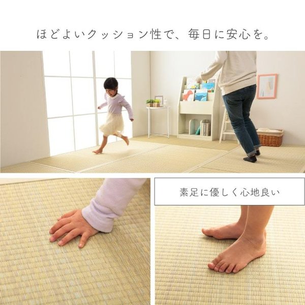 畳替え 『エアラッシュ』 樹脂 い草 新調 交換 【88cm×176cm以下】 江戸間・五八間・団地間 消臭 調湿 カラー畳