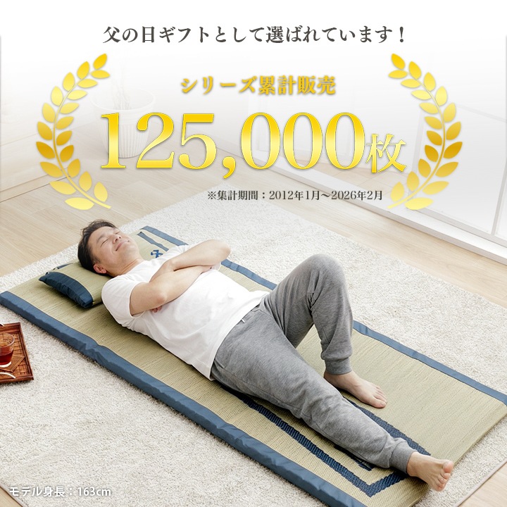 い草マット２枚組　健康快適マット イケヒコ い草マット お昼寝マット ごろ寝マット い草 マットレス 日本
