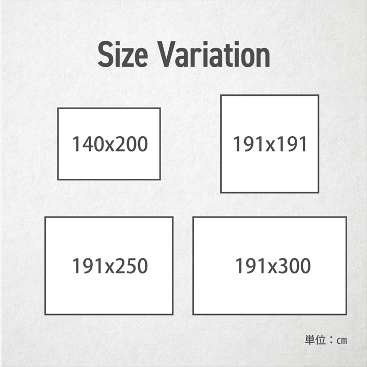 国産 い草ラグ DXノア 裏貼 シンプル 市松