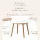 2WAYカフェこたつ こたつテーブル ハイタイプ ロータイプ 2WAY 円形 80cm 丸 カフェテーブル カフェこたつ