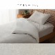 フランネルベッドカバー4点セット ダブル(枕カバー2点 掛け布団カバー 敷きパッド一体型ボックスシーツ)