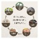 クッション フロー バテイ オーガニックコットン 綿100% ボーダー 洗える 約43×41cm