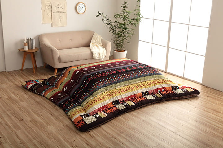 こたつ布団 掛け単品 ベルダ 正方形 長方形 省エネ