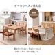 ダイニングこたつ テーブル 先染め 掛布団 2点セット 長方形 80cm×120cm×70cm ハイタイプ こたつ台 タウ ブラウン ナチュラル デニムこたつ布団