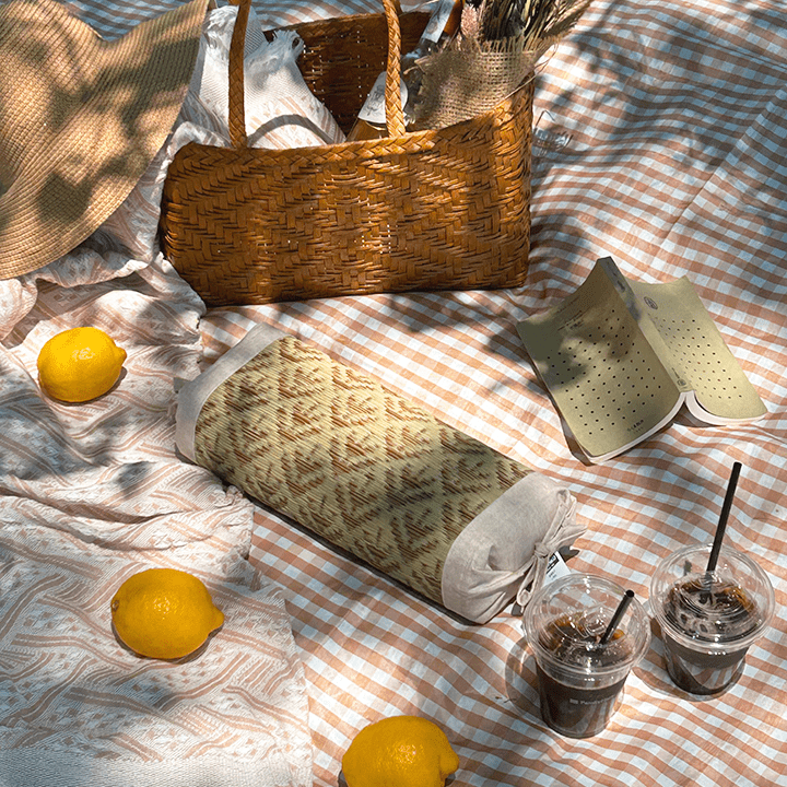 い草の角枕 マスクロス