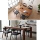 ダイニングチェア バンダ 約54.5×53×70cm 2脚 4脚 セット チェア