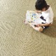 上敷き い草カーペット 市松紋