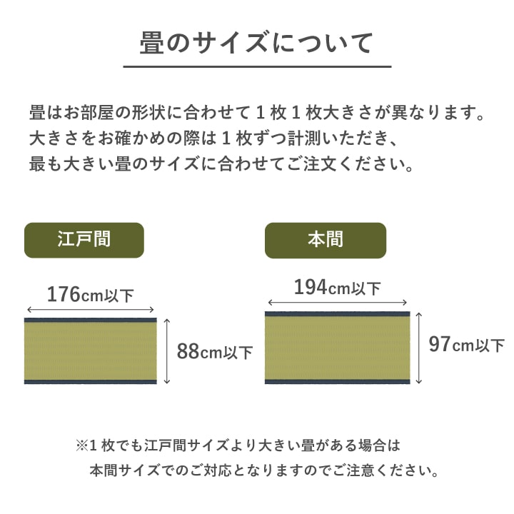 畳 表替え 和紙 ダイケン 清流 カラー 【97cm×194cm】 本間・三