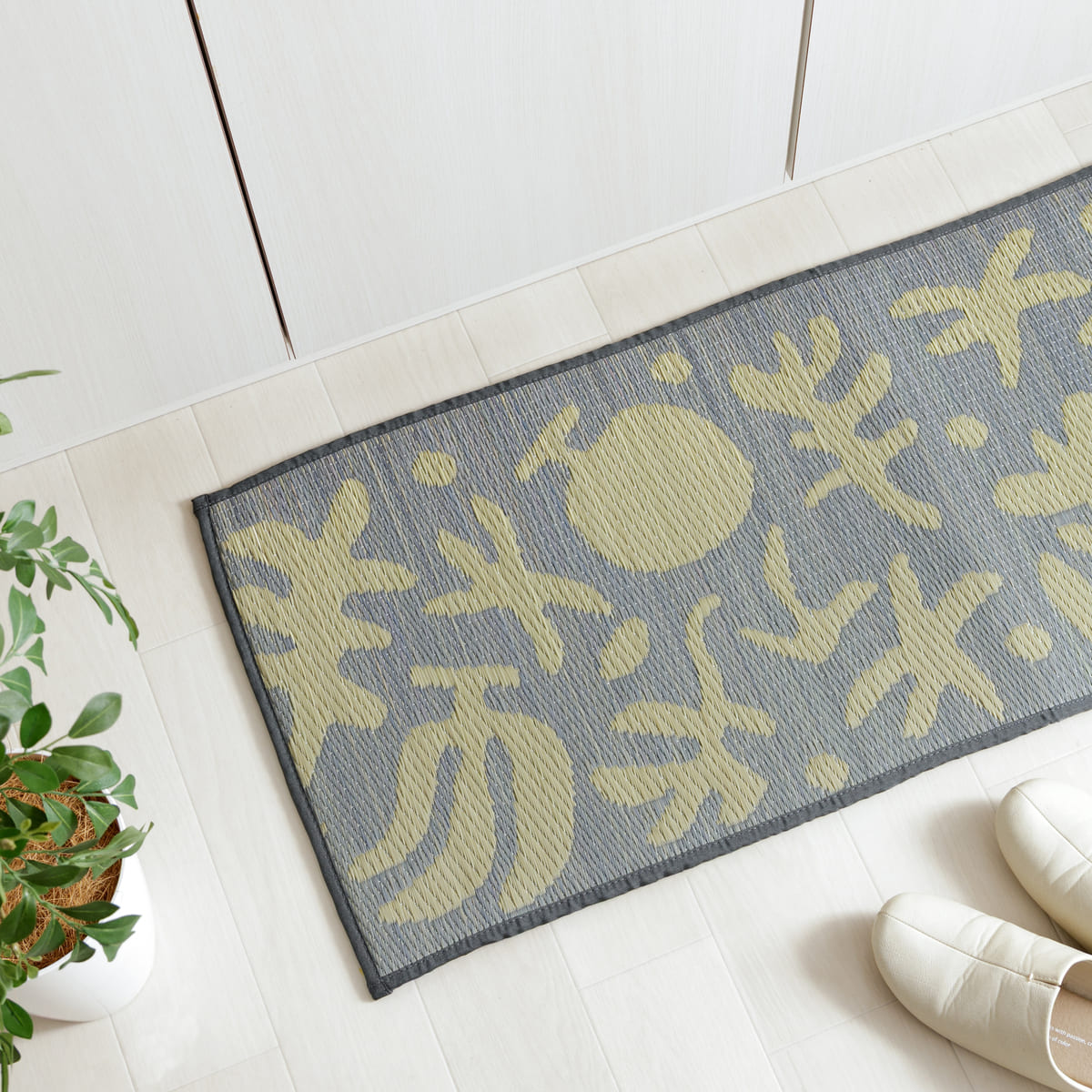 い草 キッチンマット フルクト PLAYFUL IGUSA