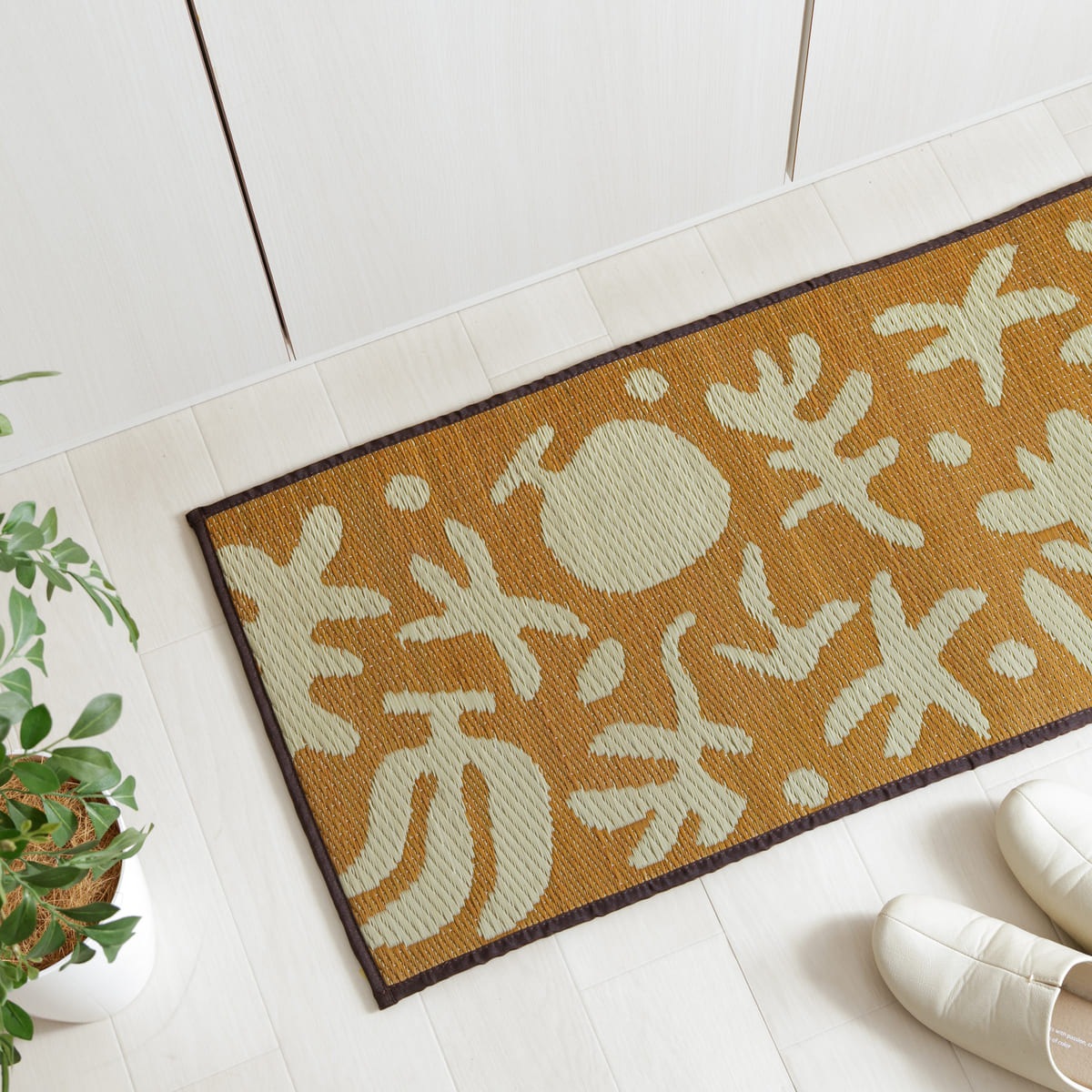 い草 キッチンマット フルクト PLAYFUL IGUSA