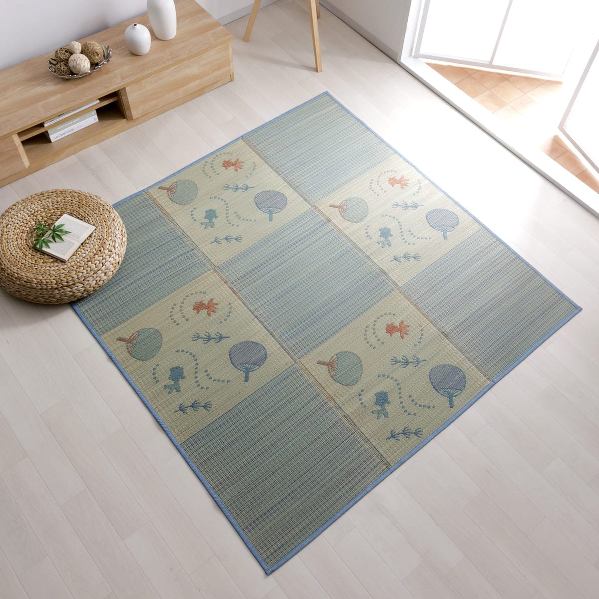 い草 ラグ 夕涼み 金魚｜イケヒコ公式通販