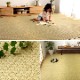国産 い草ラグ プレーン ナチュラル シンプル 市松