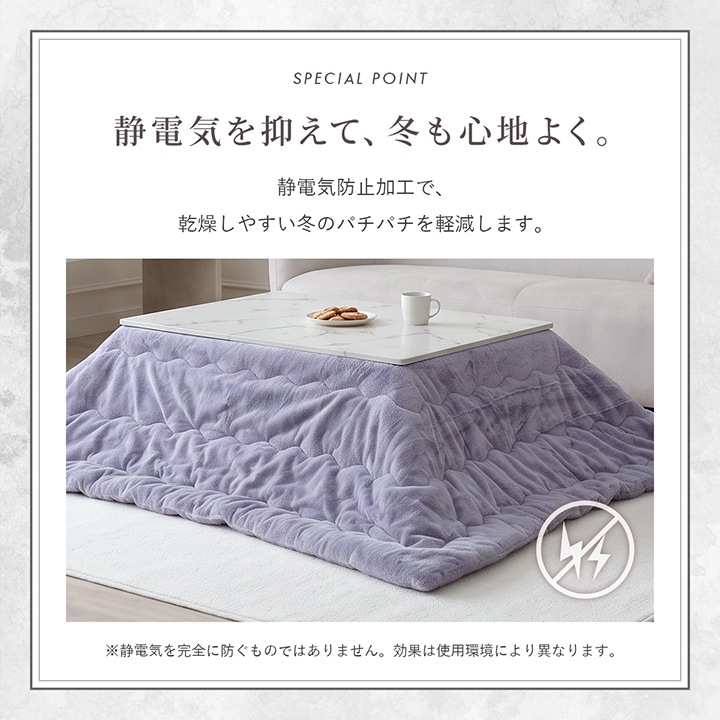こたつ布団 ラピアス 正方形 長方形 単品 4サイズ 190×190cm 190×240cm 205×205cm 205×245cm 205×285cm