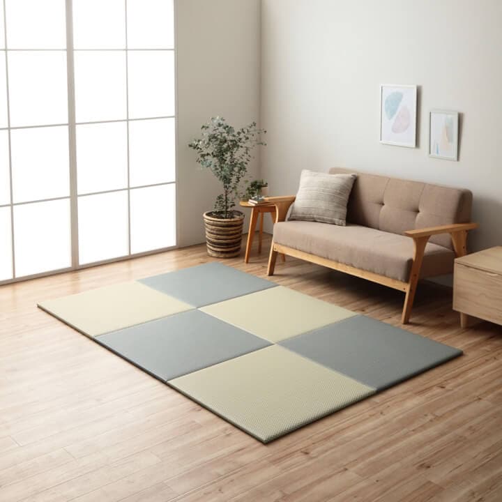 置き畳 ユニット畳 ミーサ 70cm 水拭き 除菌スプレー 日本製 厚み約20mm PP
