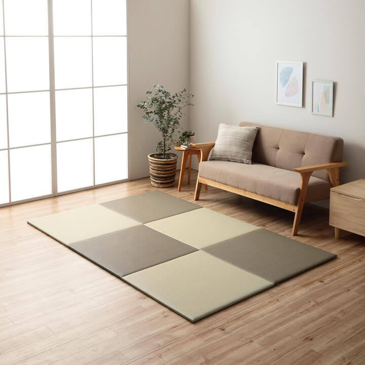 置き畳 ユニット畳 ミーサ 70cm 水拭き 除菌スプレー 日本製 厚み約20mm PP