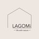 LAGOMi サーラ ラグ 北欧 ナチュラル アジアンテイスト リゾートインテリア 60×90cm 80×150cm 120×170cm シーグラス ベトナム