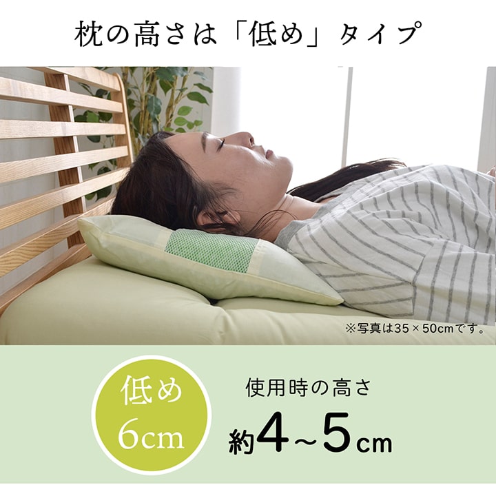 枕 森の眠り ヒバパイプ枕 洗える