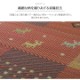 い草 ござ 上敷き カーペット セレナ ギャベ柄 江戸間2畳～6畳 裏貼りあり