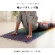 畳ヨガマット チャクラ TPE 厚手 幅広 yoga 66×185cm