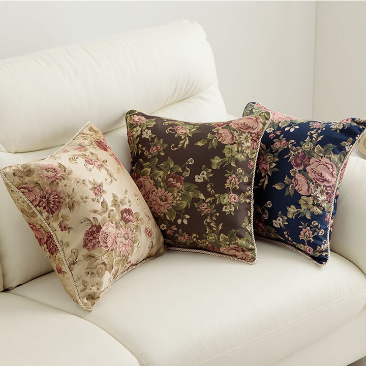 クッション オリビア セアテ ソファー ジャガード エレガント 日本製