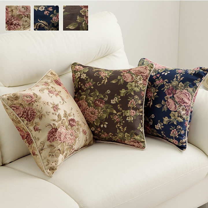 クッション オリビア セアテ ソファー ジャガード エレガント 日本製