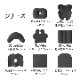 オフィス デスク ワーク サポート クッション フィース 腰と背中をサポート ブラック 約45×45cm