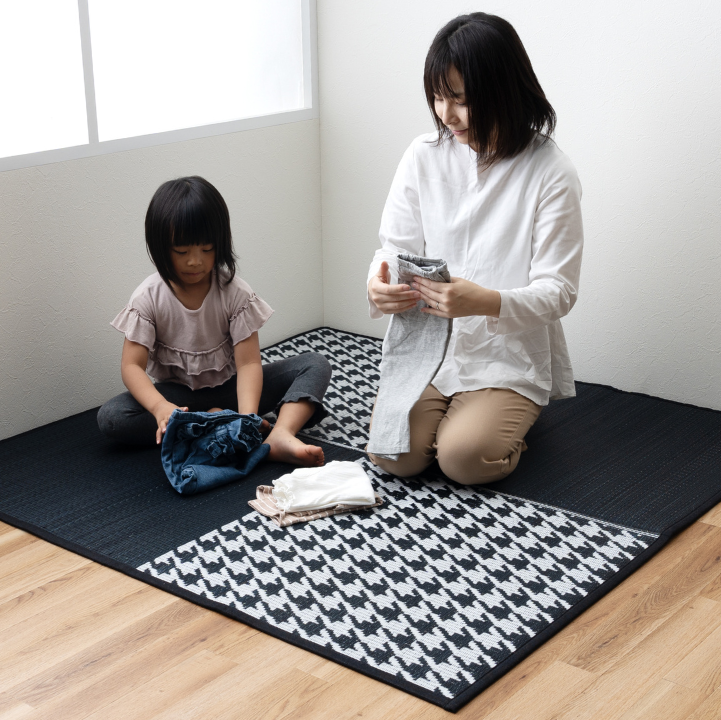 い草 PP ラグ 140×140cm NCXアミル NCXフルール｜イケヒコ公式通販