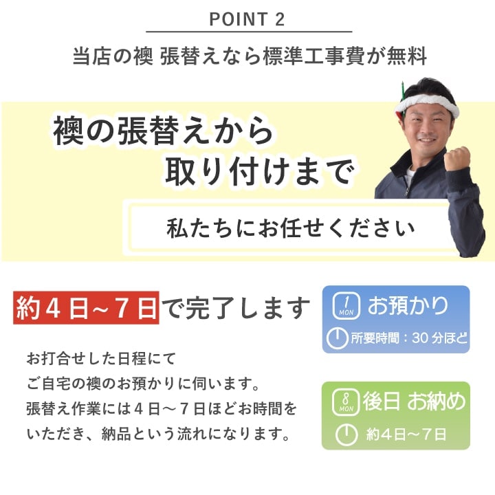 襖 張替え 高級品タイプ 【片面】 上新鳥の子 おしゃれ モダン柄 和柄 ふすま紙 交換