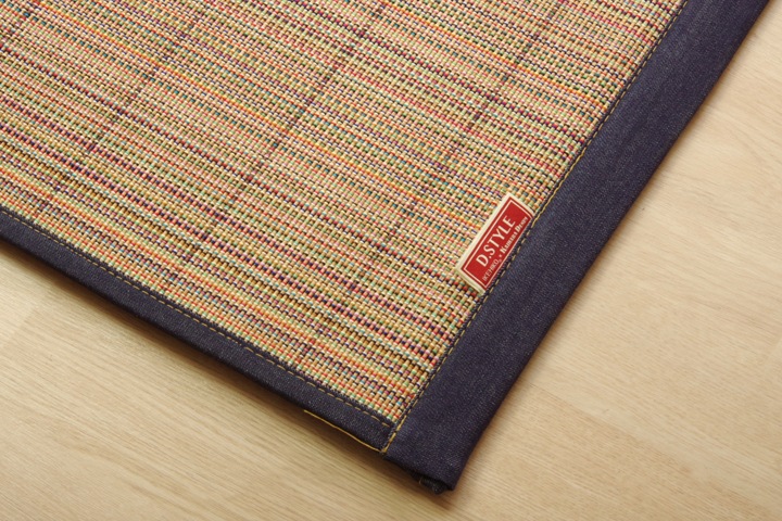 バンブーインテリアマット 『DDXリオ』 竹マット イケヒコ×カイハラデニム