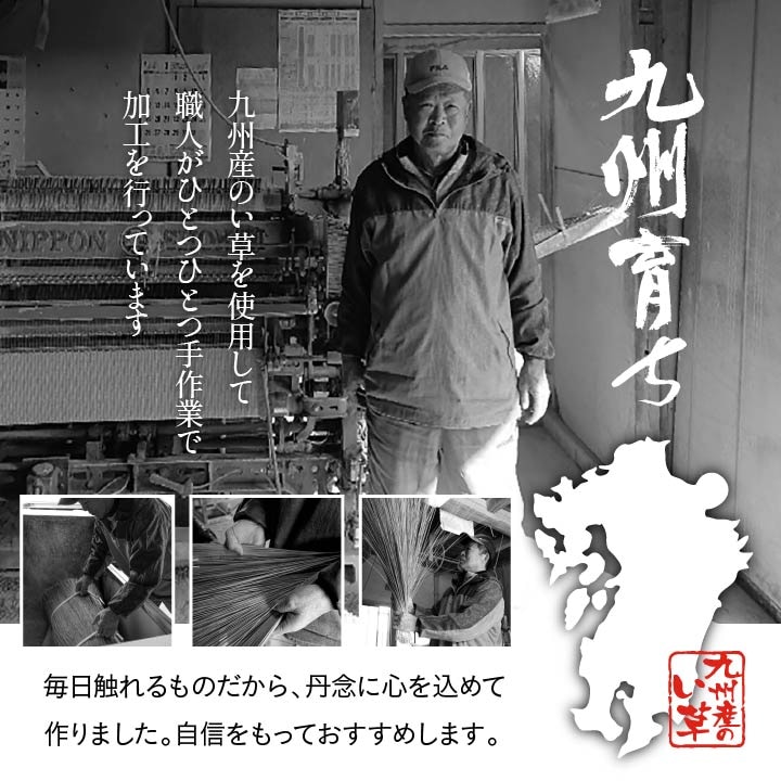 ござ 国産い草上敷き 白浜 江戸間 1～8畳 国産